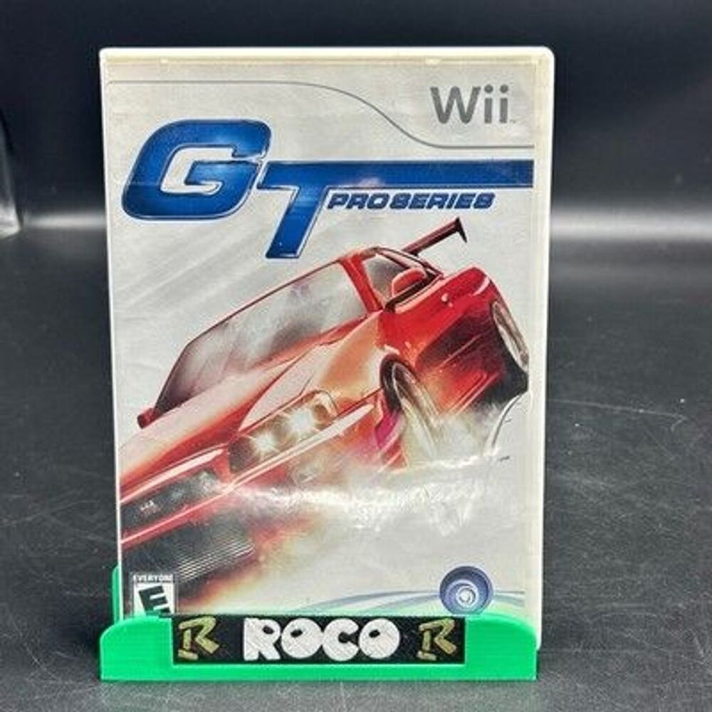 GT Pro Series Wii Racing Ubisoft (Nintendo Wii, 2006) CIB